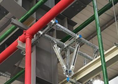 阜康该抗震支架的整体式支吊架结构协调性好